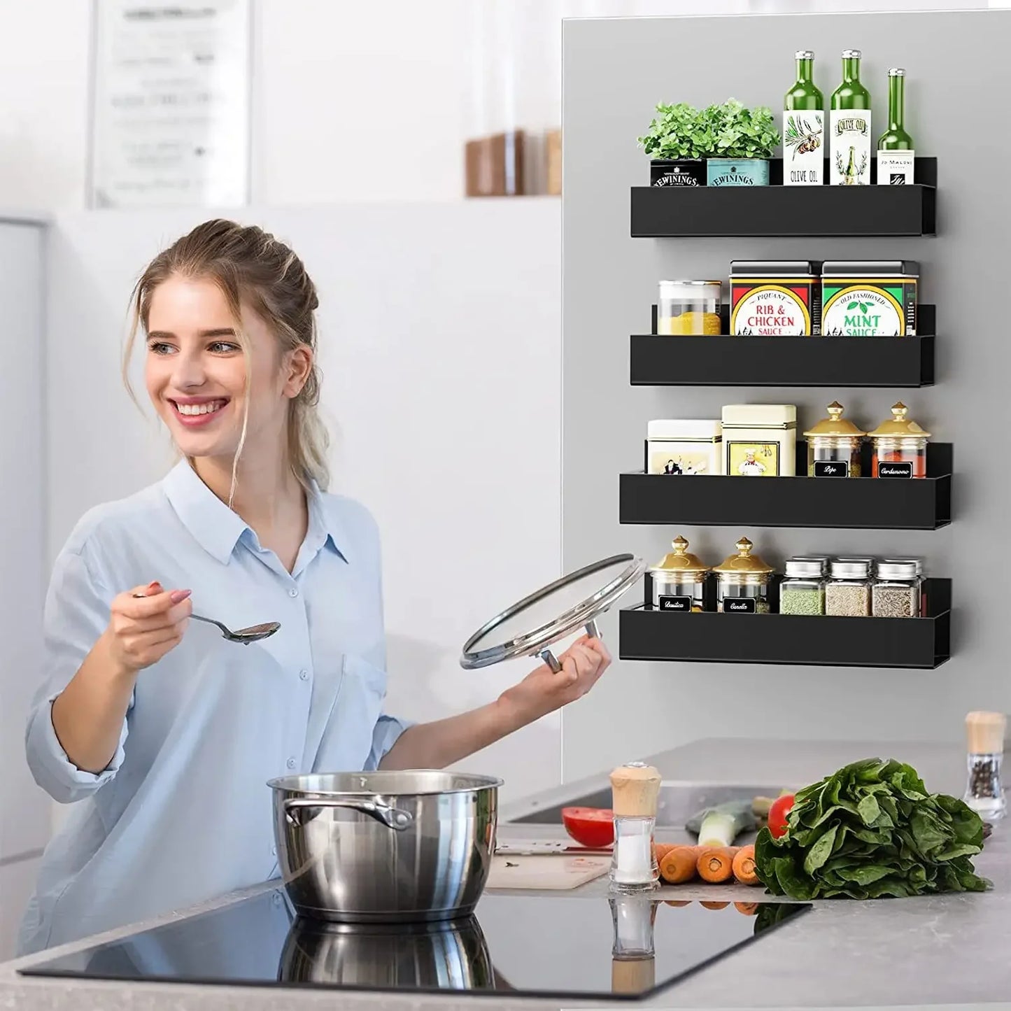 Magnetic Kitchen Storage