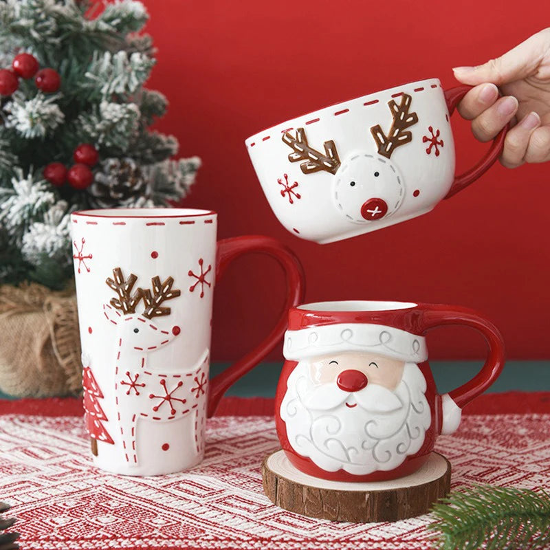 Nordic Christmas Ceramic Mug